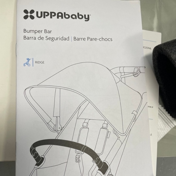 UPPAbaby Black Stroller Bumper Bar - Picture 7 of 12